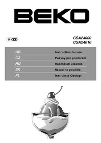 BEKO CSA24022 - Hűtő-fagyasztó