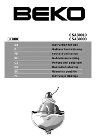 BEKO CSA30010 - Hűtő-fagyasztó