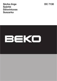 BEKO DC7130 &amp; DC 7130 - Džiovyklė