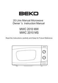 BEKO MWC 2010 MS - Mikrobangų krosnelė