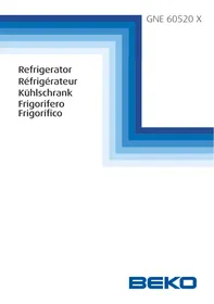 BEKO GNE60520X - Refrigerador americano