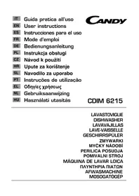 CANDY CDIM 6215 - Mosogatógép