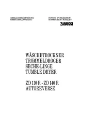 ZANUSSI ZD110R - Sèche-linge