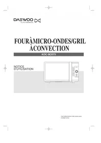 DAEWOO KOC-9C0TS - Four à micro-ondes