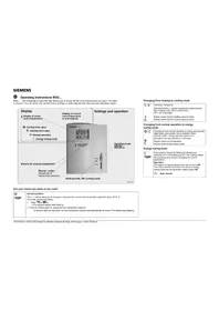 SIEMENS RDU20 - Thermostat