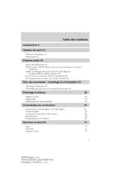 Notice FORD RANGER (2008) Voiture