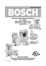 BOSCH MUM 7000 - Food Processor