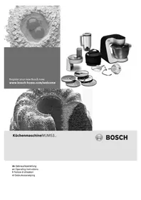 BOSCH MUM53 - Küchenmaschine