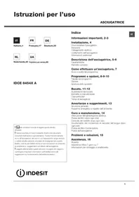 INDESIT IDCE 8454X A - сушарка