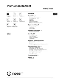 INDESIT IS 70 C (EX) - Asciugatrice