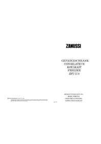 ZFU 17 S ZANUSSI