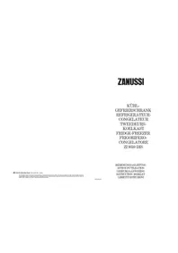ZANUSSI ZI 9310 dis - Frigorifero