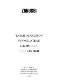 ZANUSSI ZGL 63 ITDF - Cuisinière