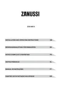 ZANUSSI ZOB 8900 X - Fogão