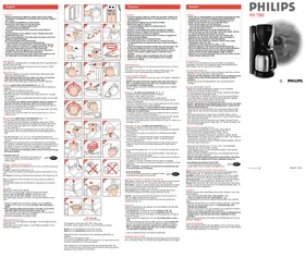 PHILIPS Cafe Roma HD7262 - Cafetière