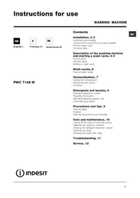 INDESIT PWC 7148 W - Wasmachine