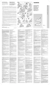 SIEMENS TB11322 - Fer à repasser