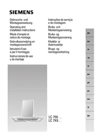 SIEMENS LC75951 - Emhætte