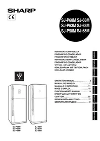 SHARP SJ-P63MAA - Frigorifero
