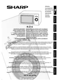 SHARP R-216W - Microondas