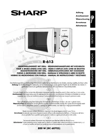 SHARP R613W - Microondas
