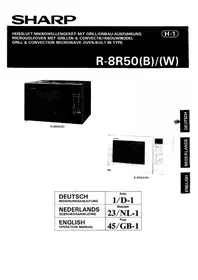 SHARP R-8R50B - Four à micro-ondes