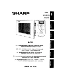 SHARP R-771 - Four à micro-ondes