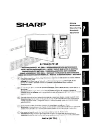 SHARP R-731A - Four à micro-ondes