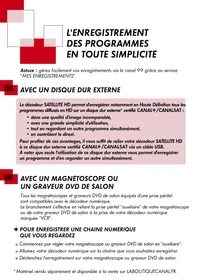 Notice CANALSAT  Récepteur satellite