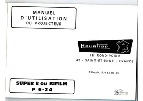 Notice HEURTIER SUPER8 - BIFILM P 6-24 Film