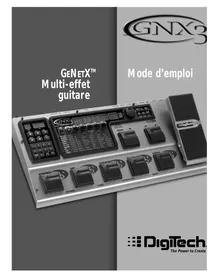 DIGITECH GNX3 - Pédale d'effets pour guitare