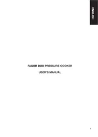 FAGOR DUO PRESSURE COOKER - Pressure Cooker