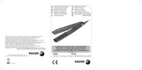 FAGOR PP-60 - Lisseur de cheveux