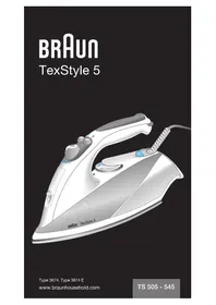 BRAUN TexStyle 5 TS 505 - темір