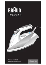 BRAUN TexStyle 5 3674 - Bügeleisen