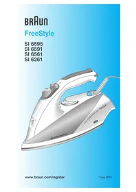 BRAUN FreeStyle SI 6261 - Ferro de passar