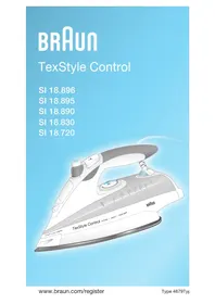 BRAUN TexStyle Control SI18896 - Strijkijzer