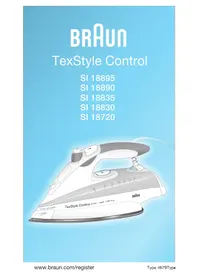 BRAUN TexStyle Control SI18895 - Ferro de passar