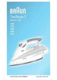 BRAUN TexStyle 7 780 - ütü