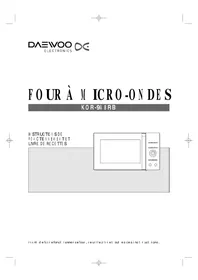 DAEWOO KOR-9A8RB - Four à micro-ondes
