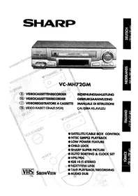 SHARP VC-MH72GM - Magnétoscope