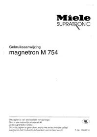 MIELE Supratronic M754 - Four à micro-ondes