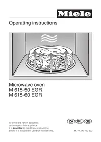 MIELE M 615-60 EGR - Microwave