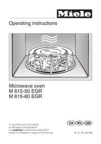 MIELE M 615-50 EGR - Microwave