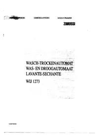 ZANUSSI WIJ 1273 - Lave-linge