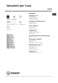 INDESIT FIMS 51 KA IX S - Forno