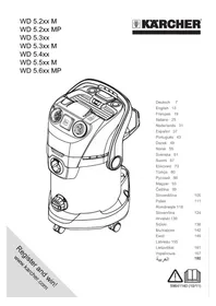 Käyttöohje KARCHER WD5450 Imuri