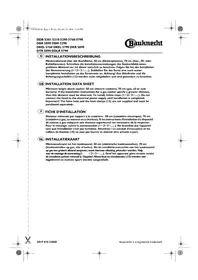 BAUKNECHT DDB 5310 IN - Hotte