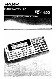 SHARP PC1450 - Calculatrice