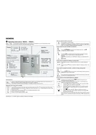 SIEMENS RDX33 - Thermostat